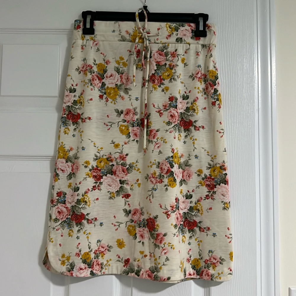Spring Floral Skirt